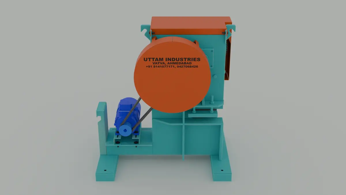 Vertical Scrap Cutting Machine View 5